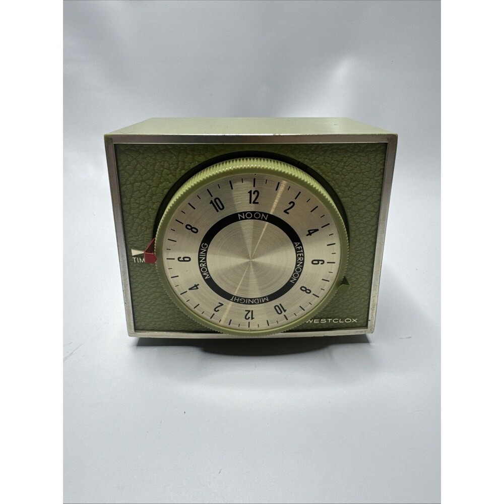 Vintage 1970s Westclox Electric Switch  24 Hour Timer #52009 USA NOS TESTED